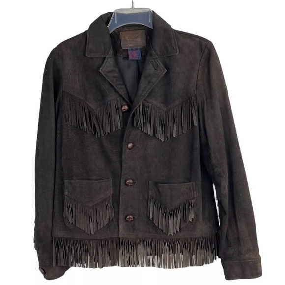 Ralph Lauren Western Fringe Jacket - Picture 1 of 9